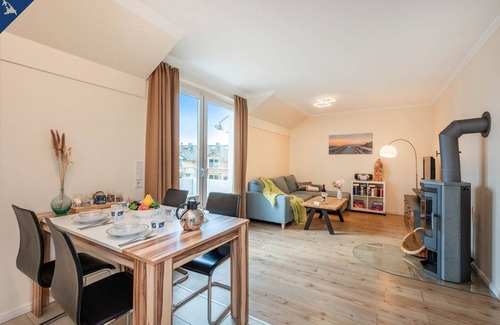 Ueckeritz Apartment | Ferienwohnung Sylva - Traumhaftes Apartment Sylva, Strandnah mit Balkon