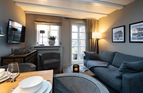 Rantum Apartment | Ferienwohnung Wattnest, Wattblick mit Strandkorb, Rantum, Sylt