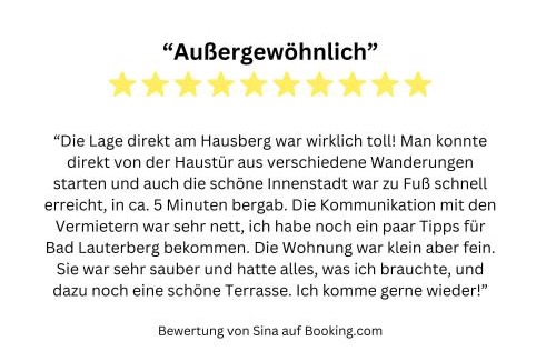 Bad Lauterberg Apartment | FeWo Berg-Domizil Bad Lauterberg mit eigenem Fahrradkeller und Parkplatz, inklusive Bettwäsche und Handtüchern
