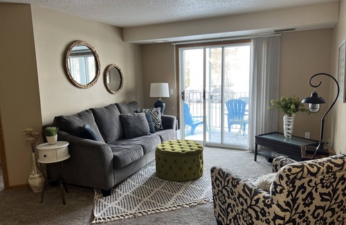 Fargo Apartment | Fgo apt NEXT to hospital! Cute cozy underground parking