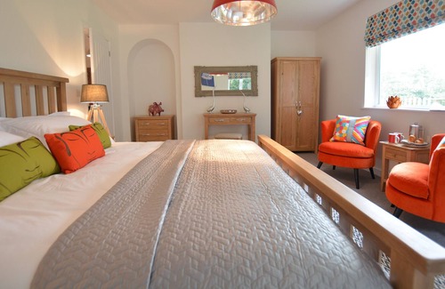 Woodbridge House | FIELD EDGE, TUNSTALL, pet friendly, with open fire in Snape, Suffolk