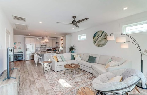 Folly Beach House | Fin & Tonic! Luxurious River View Home with Rooftop Deck