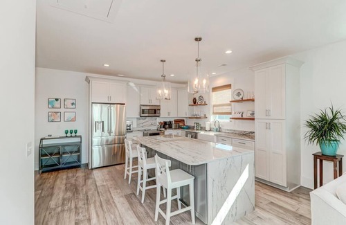 Folly Beach House | Fin & Tonic! Luxurious River View Home with Rooftop Deck