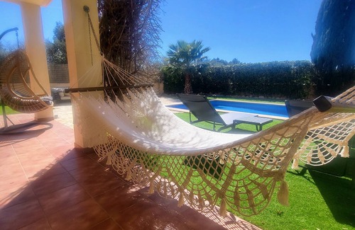 Sa Rapita Ski Chalet | Finca Bougainville, in quiet surroundings with pool, air conditioning, BBQ