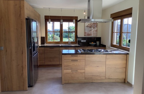 Muro House | Finca Lorenzo, stylish, large pool 4,5x14m, 5min to the beach, Wifi, air conditioning