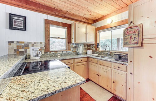 Tarpley Cabin | Fire Pit, Views: Peaceful Texas Hill Country Cabin
