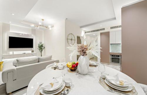 Al Barsha Apartment | FIRST CLASS 2BR Luxury Facing Burj Khalifa