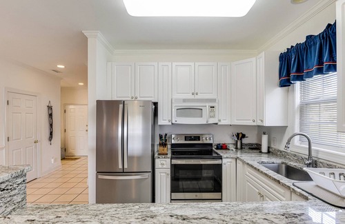 St. James Condo | First Floor Dog Friendly Marina Condo with Access to the St James Beach Club & Pool on Oak Island