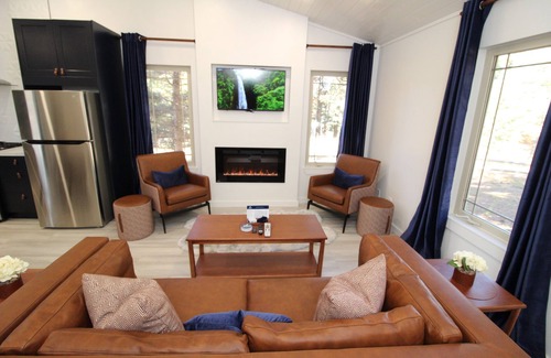 Angel Fire Cabin | Five cabins on one property, Fire Pit, Free Sledding, BBQ, A/C