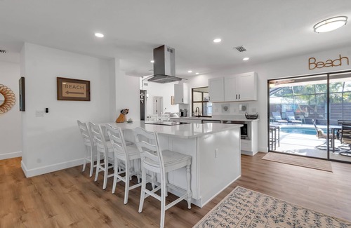 Whitfield House | Five Palms Sarasota Home - Fully Renovated, Heated Saltwater Pool, Near Beaches