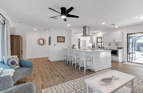 Whitfield House | Five Palms Sarasota Home - Fully Renovated, Heated Saltwater Pool, Near Beaches