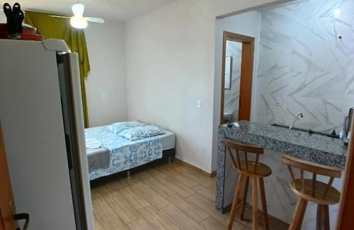Sao Thome das Letras Apartment | Flat 02 com Varanda - Avenida Hospedagem