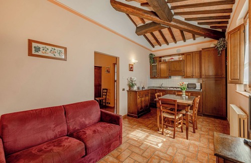 Montepulciano Apartment | Flat with view,terrace, A/C, in a wine estate with pool,Spa,children friendly