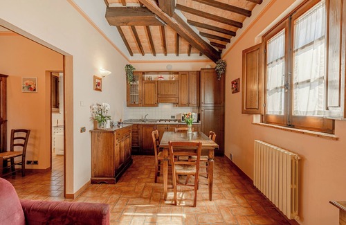 Montepulciano Apartment | Flat with view,terrace, A/C, in a wine estate with pool,Spa,children friendly