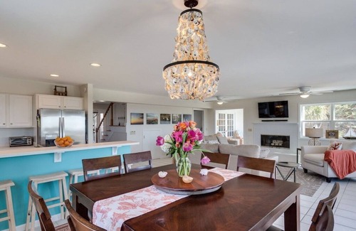 Saint Helena Island House | Flexible booking! Oceanfront, 5 bedrooms w/4 ensuite, spacious, & beach items.