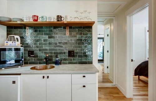 Idaho Springs Cabin | Flint Fun & Cozy Boho Mod Mountain Creekside Cabin