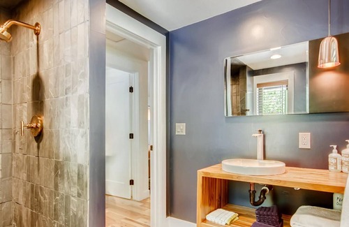 Idaho Springs Cabin | Flint Fun & Cozy Boho Mod Mountain Creekside Cabin