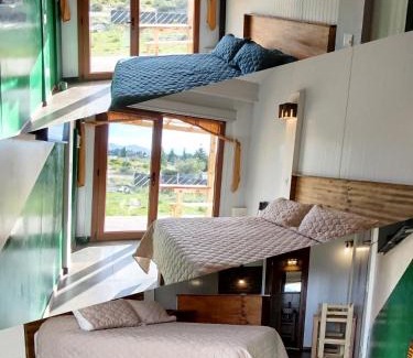 Dina Huapi Apartment | Flores del Limay cabañas