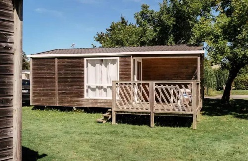 Saint-Philibert House | Flower Camping Le Kerarno * - Mobile Home Comfort 22m2 - 2 bedrooms - Terrace semi-covered - TV - dishwasher 5 people
