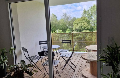 Floirac Apartment | For rent furnished apartment Floirac 2 bedrooms secure residence private parking