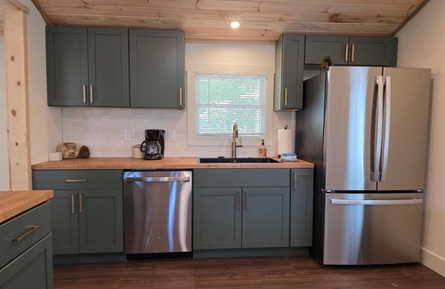 Baldwin Cabin | Foreman Lakefront Cabin Hot Tub Wi-Fi Dog Friendly