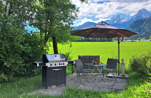 Bischofswiesen Apartment | Forest & Meadow apartment, 25 m², 1-2 pers., double room, shower/WC, bathroom