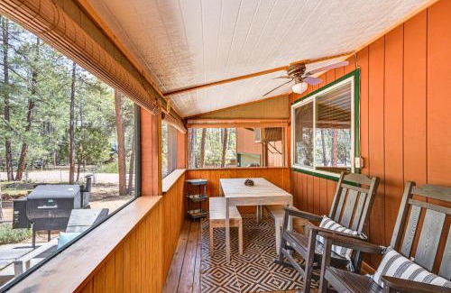 Strawberry House | Forest Views and Fire Pit Cozy Pine Cabin