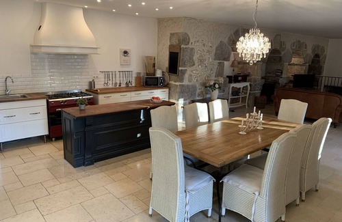 Bargemon House | Former oil mill with swimming pool. Ideal for a friendly or family getaway