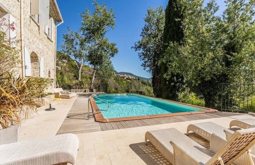 Bargemon House | Former oil mill with swimming pool. Ideal for a friendly or family getaway