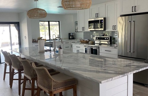 Iona House | Fort Myers Renovated Luxury Waterfront 3 bed 3 bath with heated pool