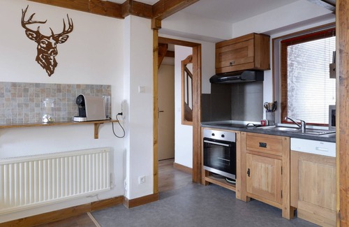Montchavin Apartment | Renovated apartment near slopes with balconies, 3 BR, 10 pers