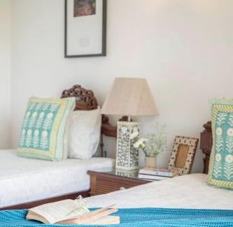 Nerul Apartment | Frangipani 4BR with Pool & Field View