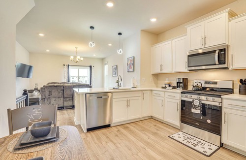 Frederick House | Frederick Townhome w/Balcony, Close to Parks!
