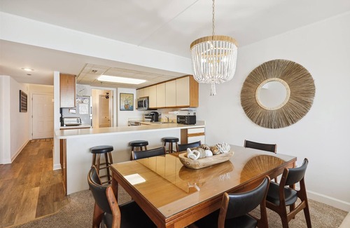North Ocean City Condo | FREE DAILY ACTIVITIES! LINENS INCLUDED*! The PLAZA. Direct Oceanfront 2BR/2BA condo with semi-private den that can be closed off.