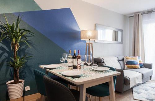 Bordeaux Sud Apartment | FREE Parking - Self Checkin - WIFI - Panoramique Terrasse - DUPLEX SAINT JEAN - SUPERBORDEAUX