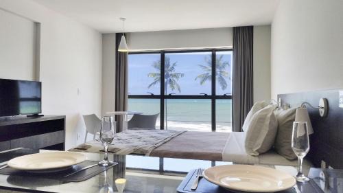 Cruz das Almas Apartment | Frente Mar c Vista ESPETACULAR e limpeza diária