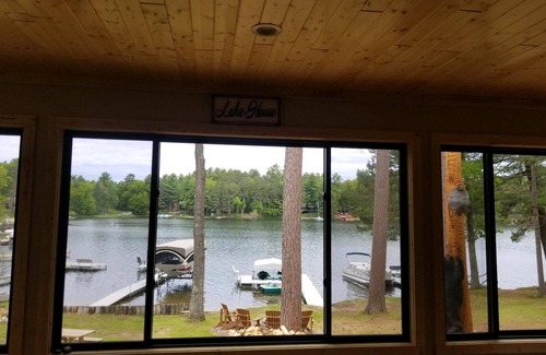 St Germain House | Freshly remodeled cabin on the West Bay of Little Saint