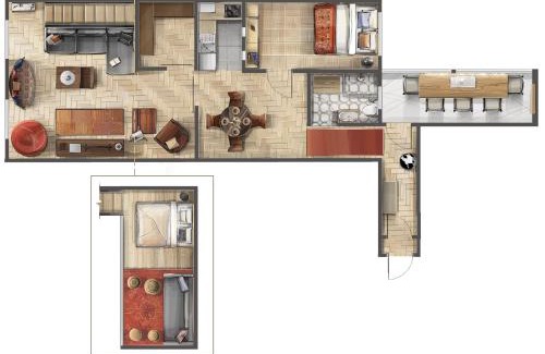 Savamala Apartment | Friends Loft Sava View Old Town Renovated