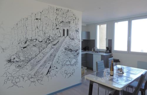 Le Treport Apartment | FRONT DE MER ET FALAISE 317 1er Étage Lit fait WifI Taxe de Séjour incluse