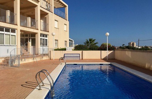 Los Nietos Apartment | Front line sea view penthouse apartment, roof terrace, communal pool