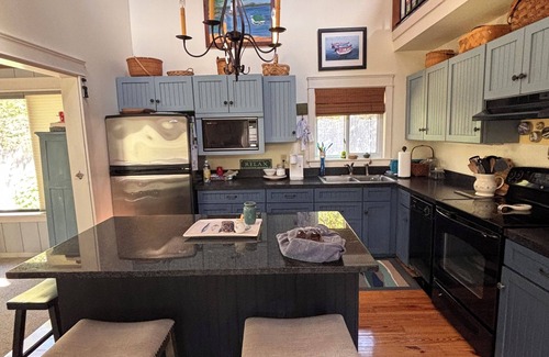Standish House | Frye Island Sanctuary: Steps to Beach 6 + Spectacular Private Backyard & Patio