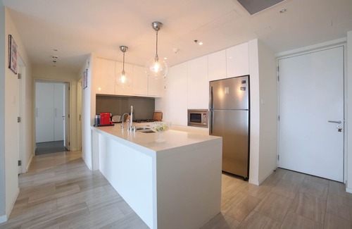 Jadaf Apartment | Full Waterfront Views - 2BR in D1 Towers - Al Jaddaf