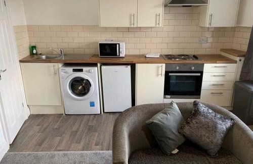Neath Apartment | Fully Equipped Kitchen, Double room