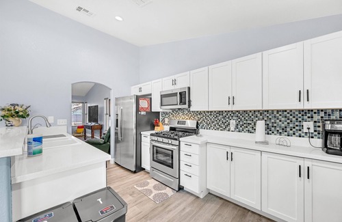 North Las Vegas House | Fully Equipped - 3 Bedroom Vacation Retreat With Pool