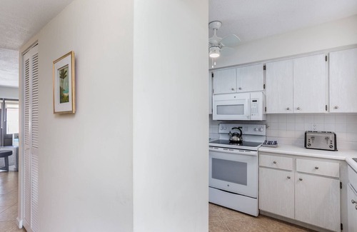 Siesta Key Condo | Fully Remodeled, 1st Floor End Unit | Lanai just steps from the Heated Pool | Near Crescent Beach