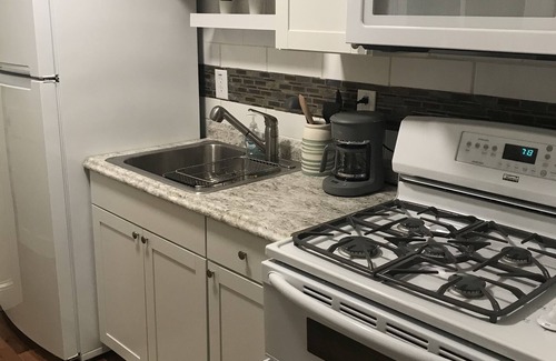 Cape May Apartment | Fully Rennovated Beach Themed Apt Rental in Victorian Property