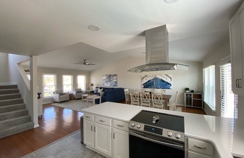 Holden Beach House | FULLY RENOVATED: pool, walk to beach, water views!