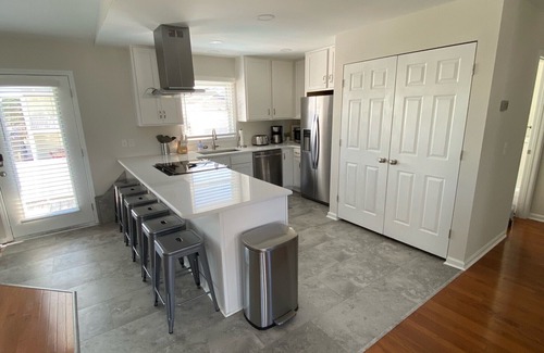 Holden Beach House | FULLY RENOVATED: pool, walk to beach, water views!