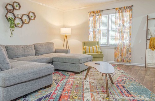 Columbus House | Fun-Filled Haven Serene 2-Bed/Game Room/Cozy Patio