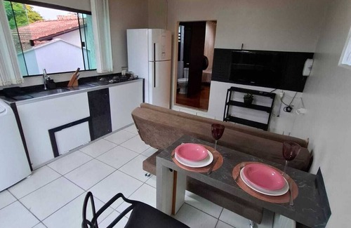 Jardim Iririu Apartment | Furnished loft close to In the center with private garage.